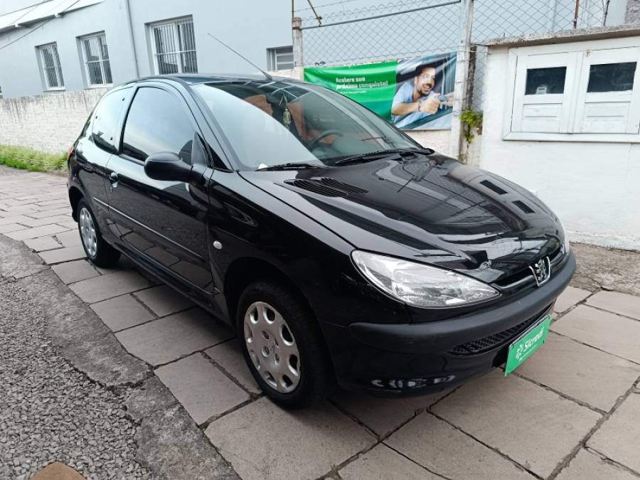 PEUGEOT - 206 - 2004/2005 - Preta - R$ 9.900,00