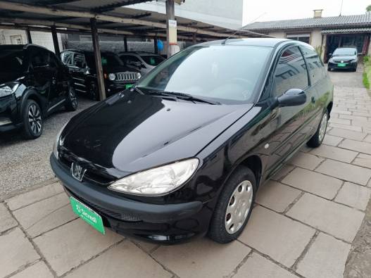PEUGEOT - 206 - 2004/2005 - Preta - R$ 9.900,00