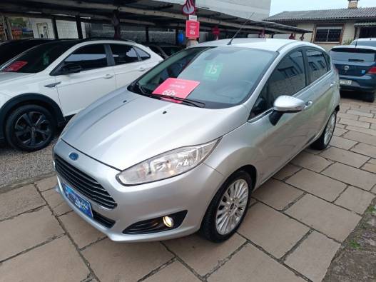 FORD - FIESTA - 2014/2015 - Prata - R$ 51.900,00