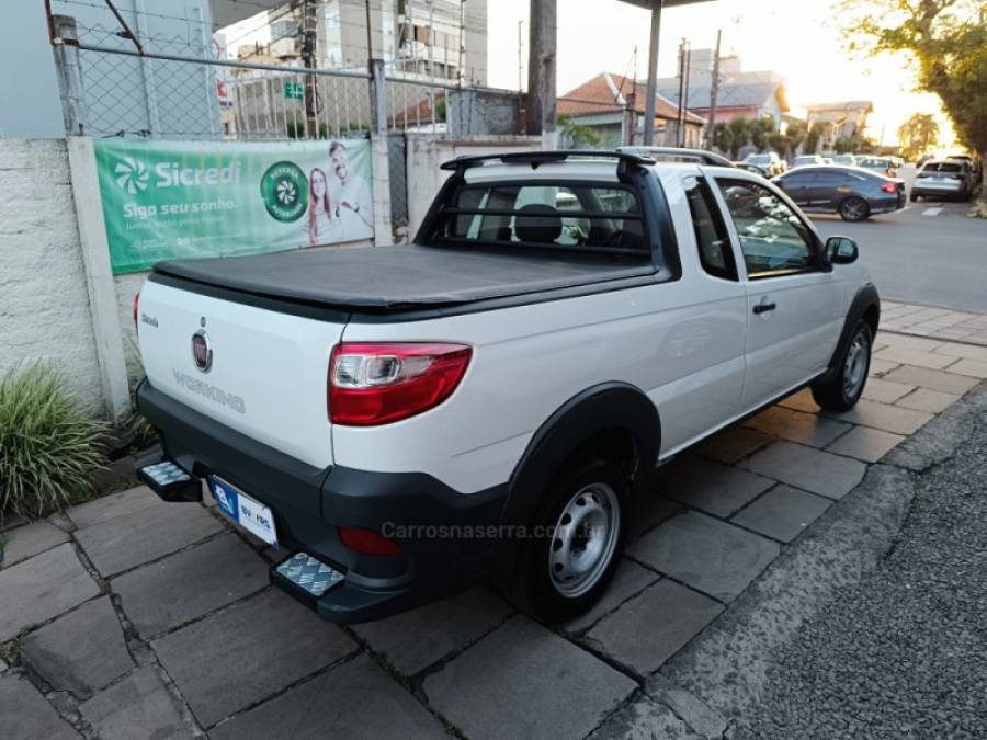 FIAT - STRADA - 2015/2016 - Branca - R$ 46.900,00