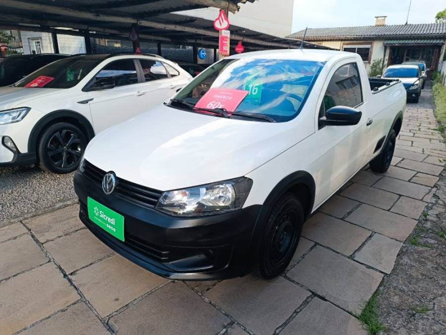VOLKSWAGEN - SAVEIRO - 2015/2016 - Branca - R$ 43.900,00